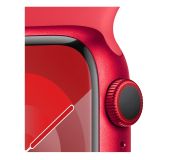 Apple Watch 9 41/(PRODUCT)RED Aluminum/RED Sport Band S/M LTE - 1180276 - zdjęcie 4